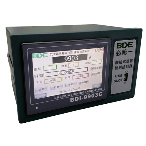 BDI-9903C<br>觸控式重量檢測控制器 1